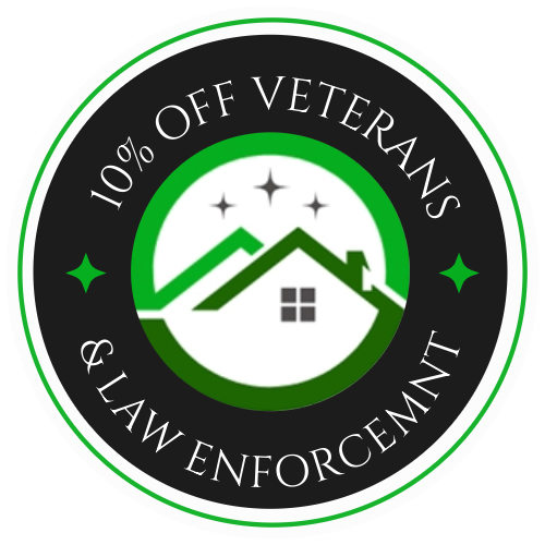 10% off veterans and law enforcement badge
